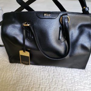 Ralph Lauren Black Satchel